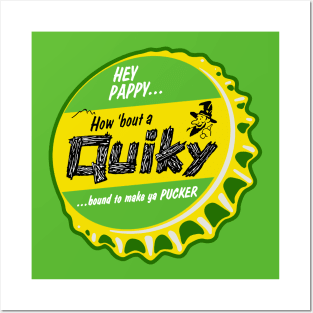 Vintage Quiky Soda Bottlecap Posters and Art